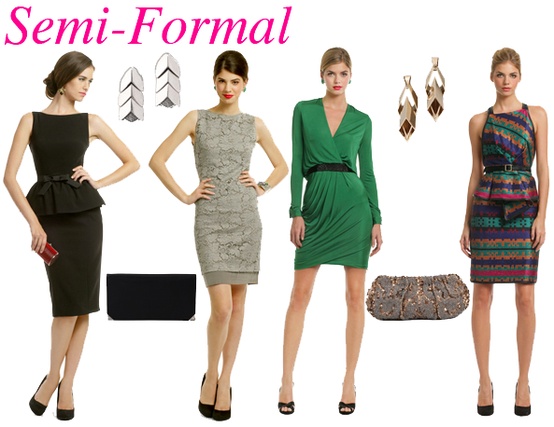 semi formal dress code